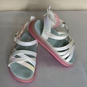 Carter's Strappy Sandals - White and Pink